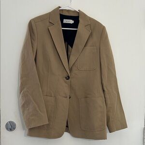 A.L.C. Women's Tan Blazer in detail in the last photo